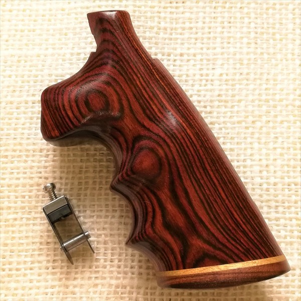 ホーグ ?木製グリップ コルト Vフレーム キングコブラ アナコンダ HOGUE社製 COLT キングコブラ、アナコンダ他、Vフレーム用 木製