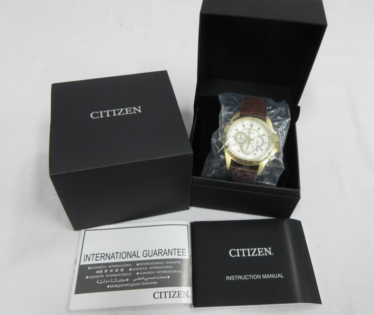 新品】158Q149F00▽CITIZEN シチズン 0520-S108926 クロノグラフ 