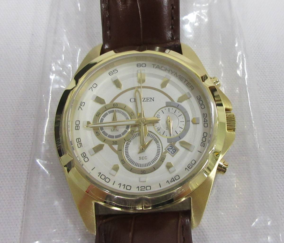 新品】158Q149F00▽CITIZEN シチズン 0520-S108926 クロノグラフ 