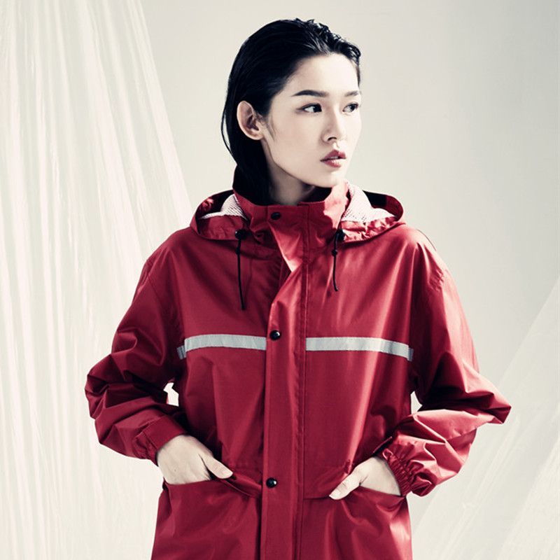 新品 レインコート 雨具 カッパ 収納 自転車 バイク 男女兼用 大型サンバイザー ワインレッド の落札情報詳細 ヤフオク落札価格情報 オークフリー スマートフォン版