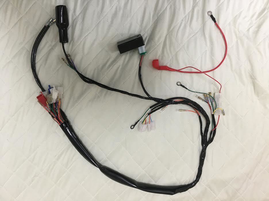 新品 中華モンキー キットバイク ミニモト 強化メインハーネス Cdi 付き の落札情報詳細 ヤフオク落札価格情報 オークフリー スマートフォン版