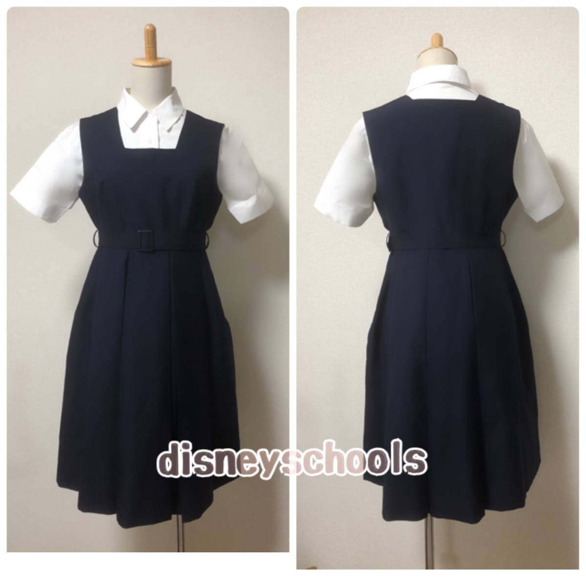 新品】JS2【長崎県】純心女子高校 夏服3点セット【長崎市】(JK制服 日