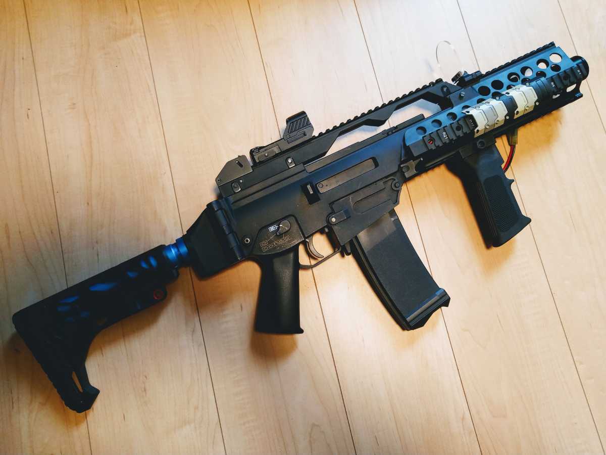 新品 電子カスタム済 H K G36 電動ガンhk50アサルトライフル の落札情報詳細 ヤフオク落札価格情報 オークフリー スマートフォン版