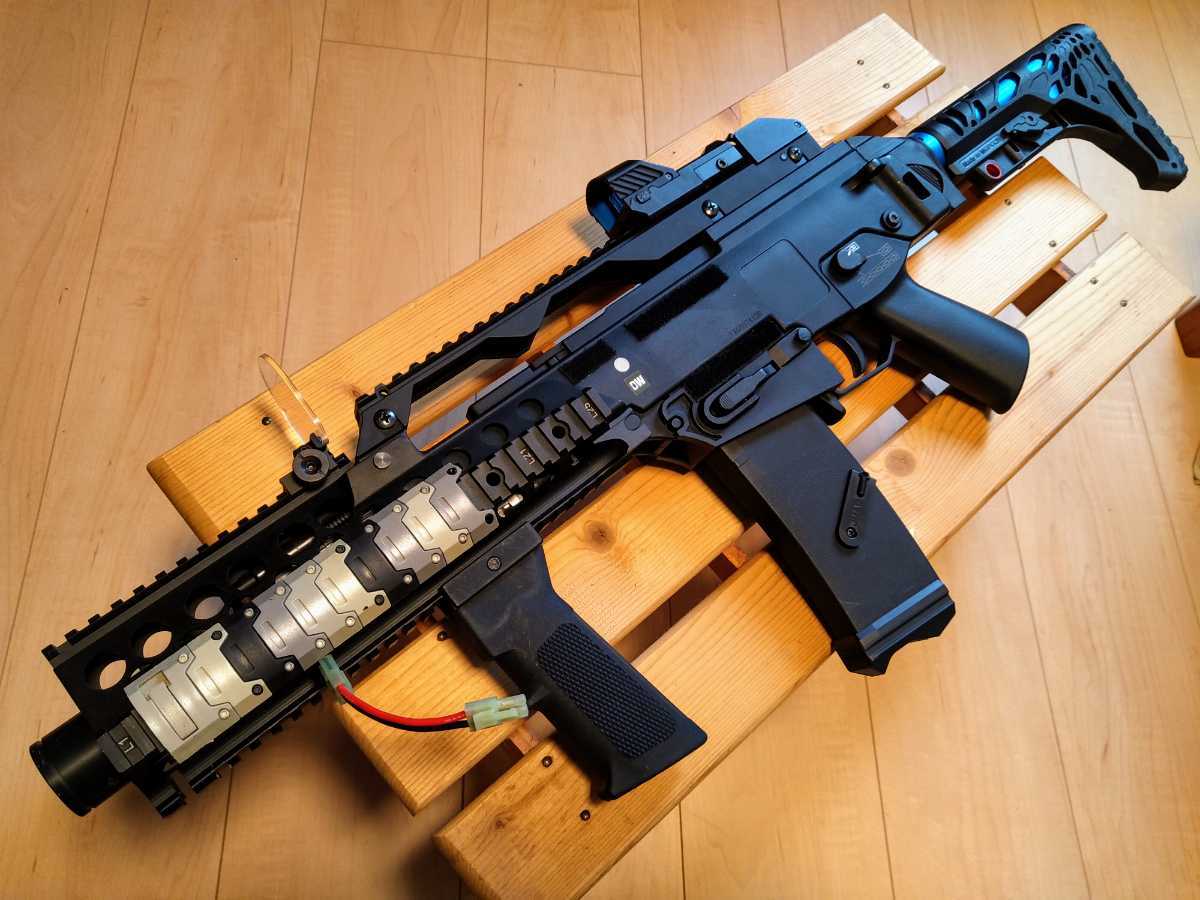 新品 電子カスタム済 H K G36 電動ガンhk50アサルトライフル の落札情報詳細 ヤフオク落札価格情報 オークフリー スマートフォン版