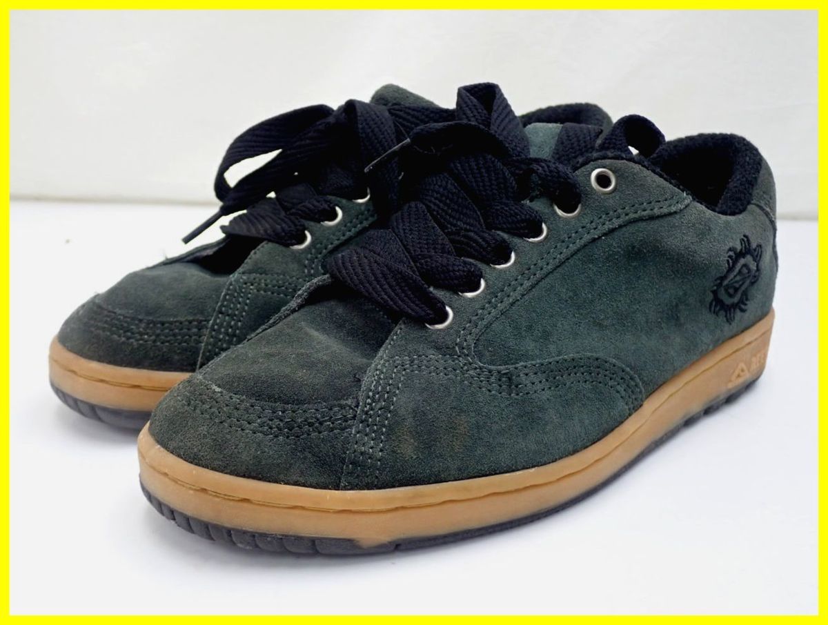 Reef リーフ スエードスニーカー メンズ26cm ダークグリーン ローカット ガムソール の落札情報詳細 ヤフオク落札価格情報 オークフリー スマートフォン版