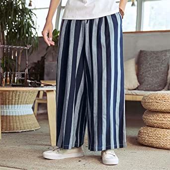 新品 ネイビー M ワイドパンツ メンズ ガウチョパンツ サルエルパンツ 袴パンツ 夏用 リネン ズボン ゆったり の落札情報詳細 ヤフオク落札価格情報 オークフリー スマートフォン版