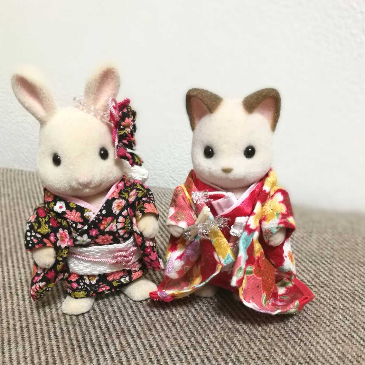 ハンドメイド 着物 シルバニア 色打掛 和装ウエディング シルバニア