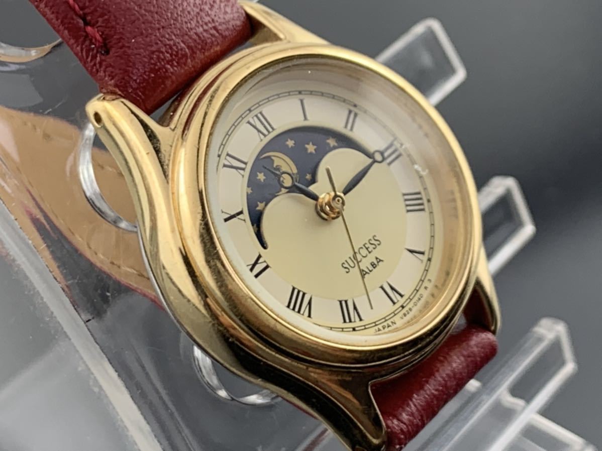 A159]1円～☆ レディース腕時計クォーツ セイコーSEIKO ALBA サン