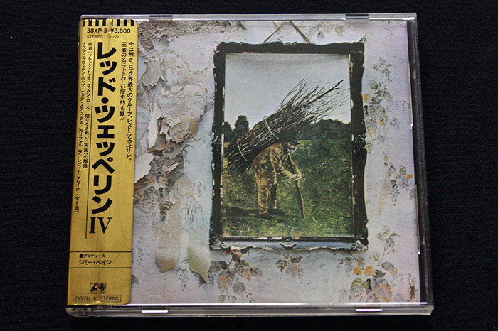 金シール帯 CD レッド・ツェッペリン Led Zeppelin 「IV」 38XP-3