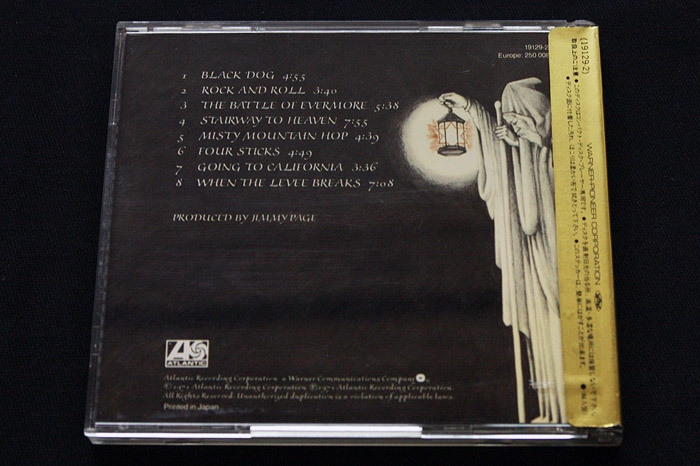金シール帯 CD レッド・ツェッペリン Led Zeppelin 「IV」 38XP-3