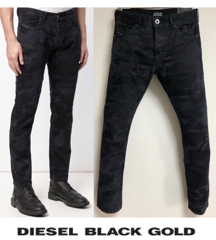 ブラックデニム 定価52,920円DIESELBLACKGOLDディーゼルブラックゴールドTYPE