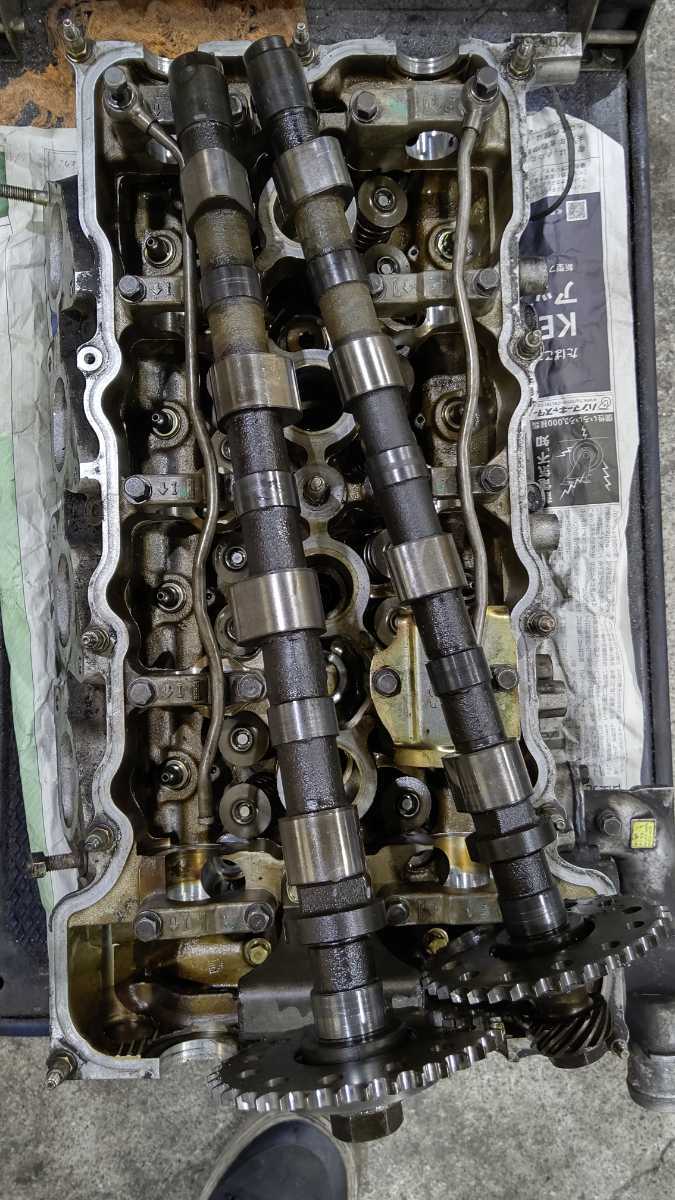 日産純正 S13 シルビア 180SX SR20DET シリンダーヘッドASSY 加工