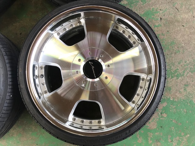 SSR ヴィエナDISH PCD100 5穴 PCD100 4穴 マルチ 8J ET24 205/35R18