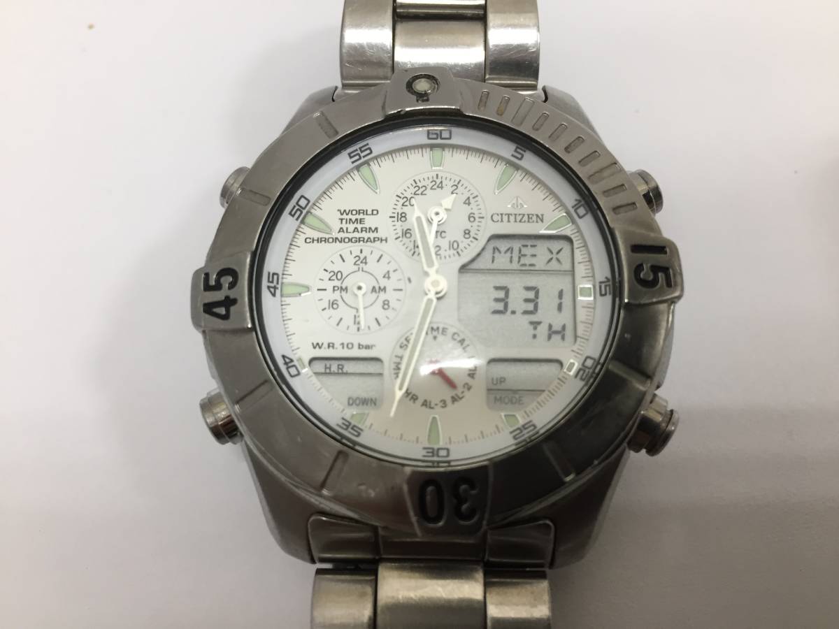 美品】CITIZEN シチズン C300-T007422 プロマスタークロノ