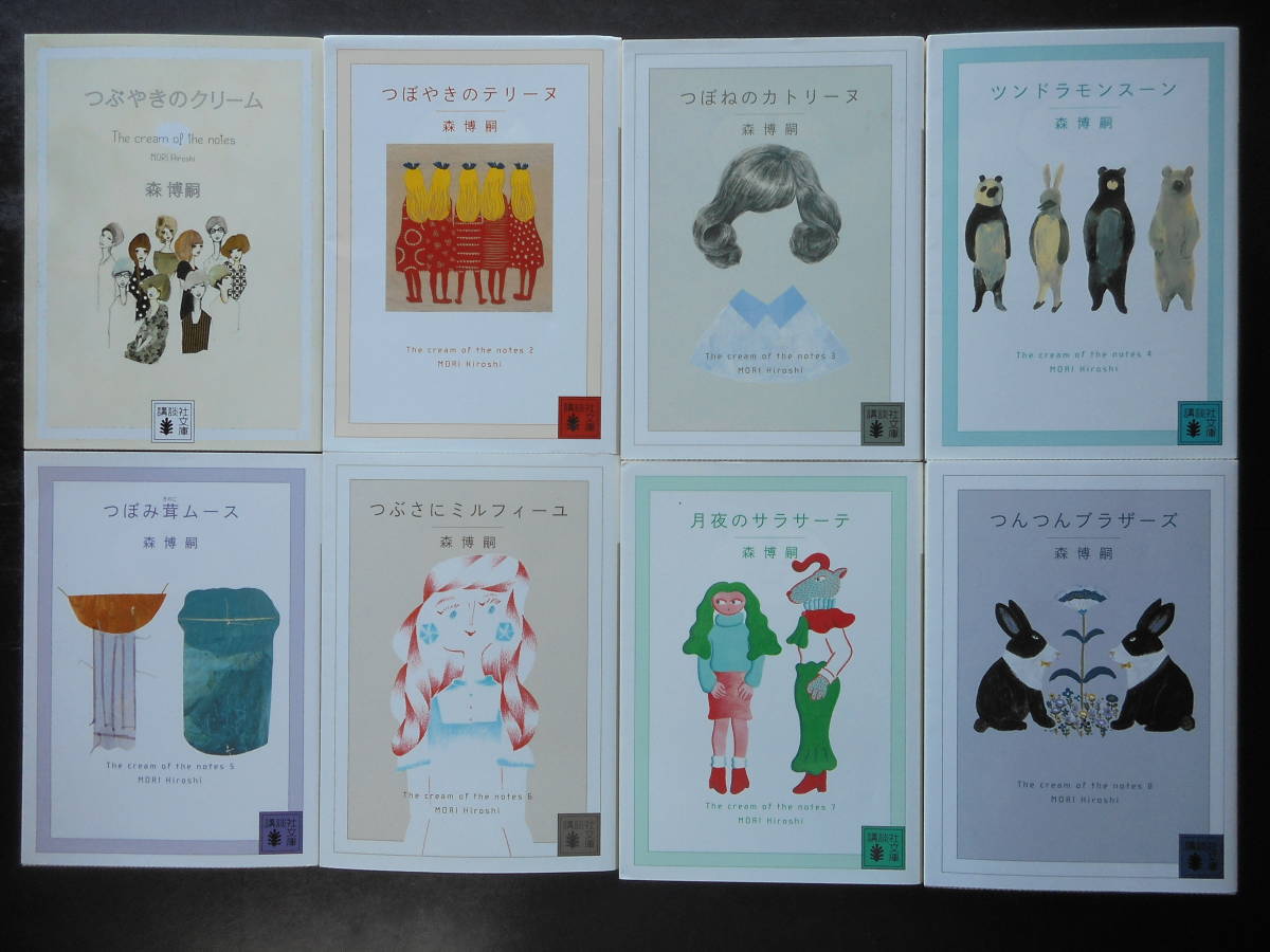 森博嗣 著 つぶやきのクリーム始めシリーズ The Cream Of The Notes1 2 3 4 5 6 7 8 以上既刊全8冊初版12 19年度版講談社文庫 の落札情報詳細 ヤフオク落札価格情報 オークフリー スマートフォン版 森博嗣 著 つぶやきのクリーム始めシリーズ The Cream Of The Notes1 2 3 4 5 6 7 8 以上既刊全8冊初版12 19年度版講談社文庫 の落札情報詳細 ヤフオク落札価格情報 オークフリー スマートフォン版