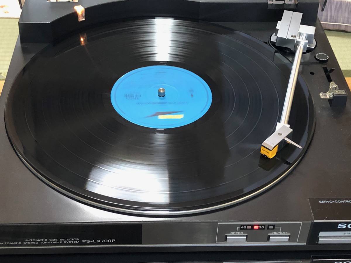 レコード動作昭和レトロ☆本体のみSONY HST-700W/PS-LX700Pフル