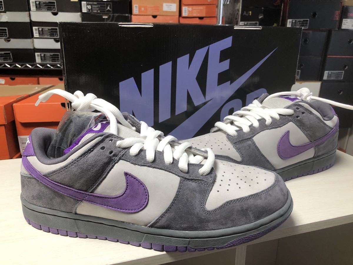 nike dunk sb low purple pigeon