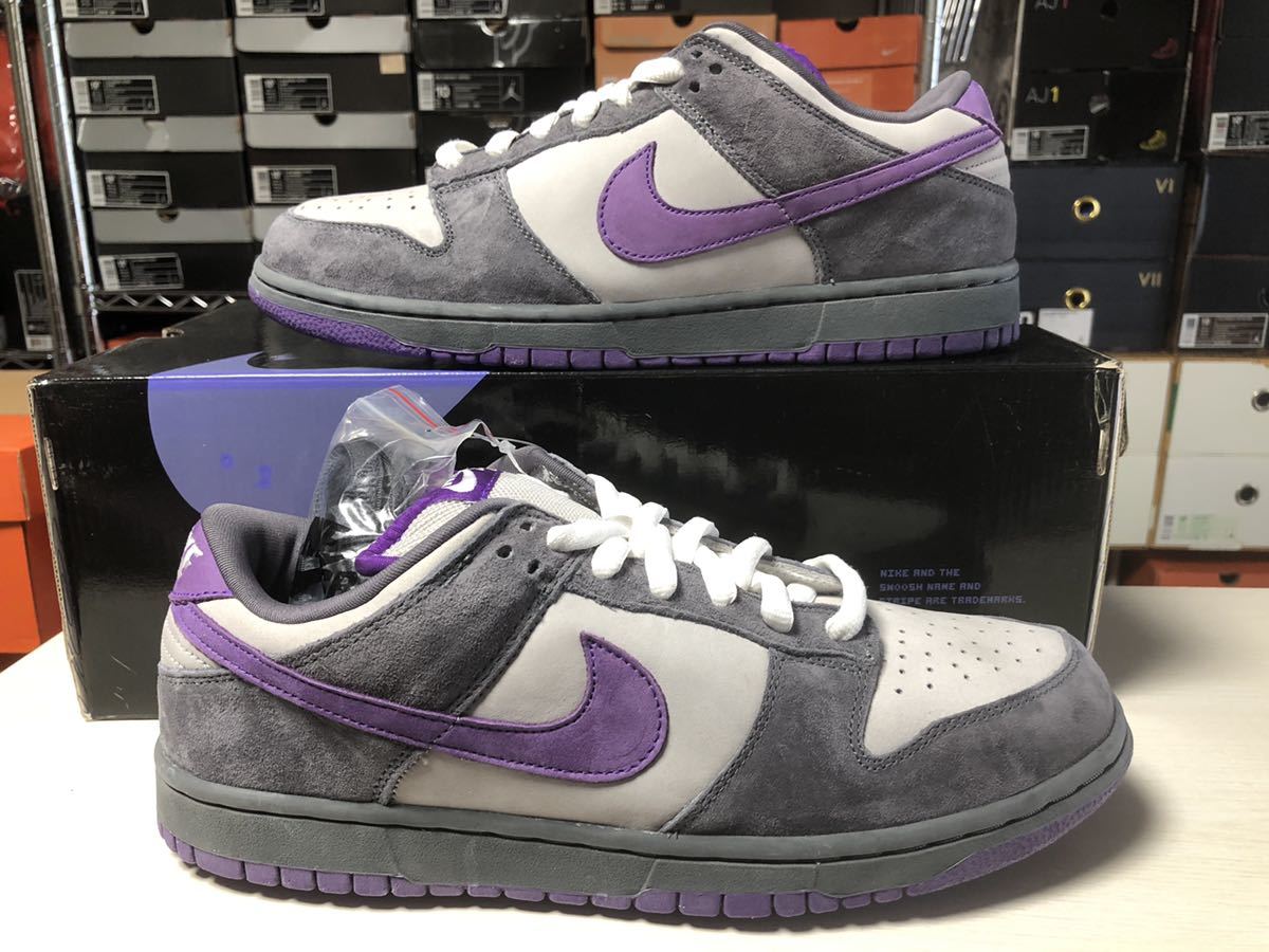 nike dunk sb low purple pigeon