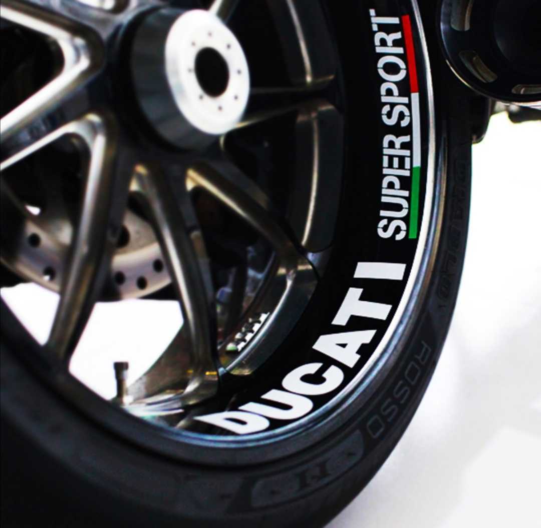 新品】ホイール リムステッカー DUCATI ドカティ の落札情報詳細 ...
