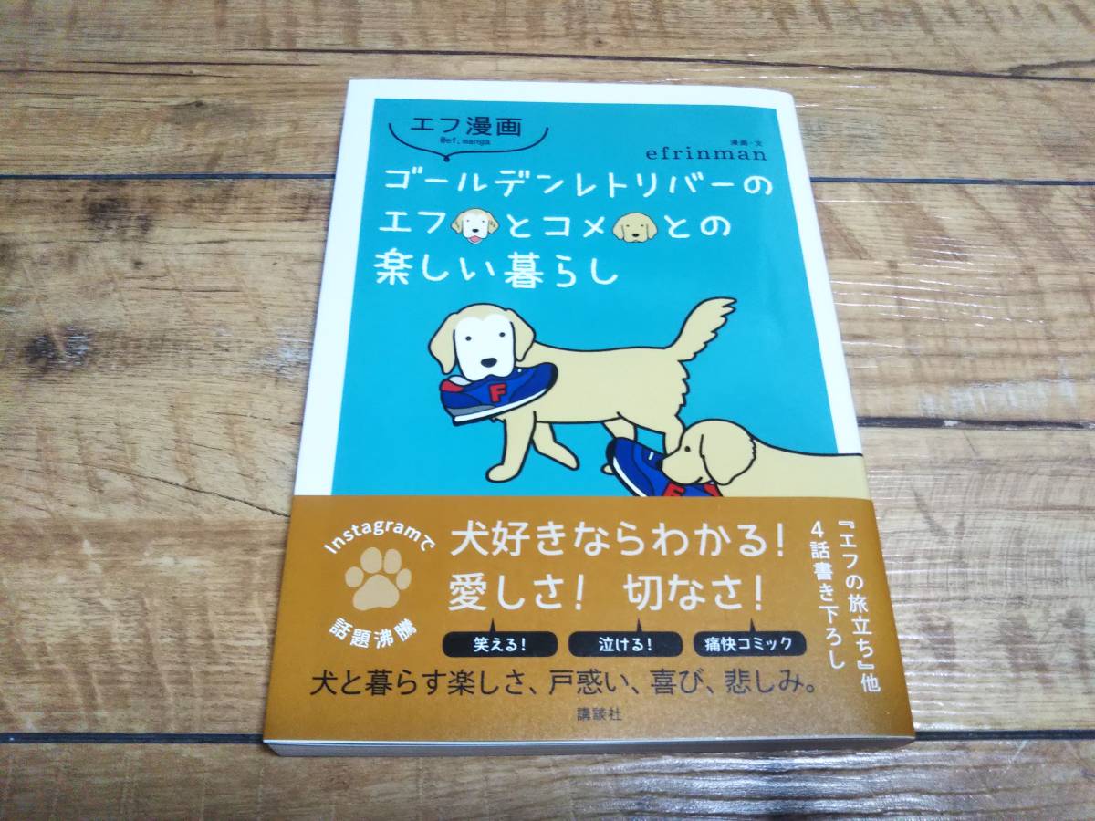 ゴールデンレトリバーのエフとコメとの楽しい暮らし エフ漫画 の落札情報詳細 ヤフオク落札価格情報 オークフリー スマートフォン版