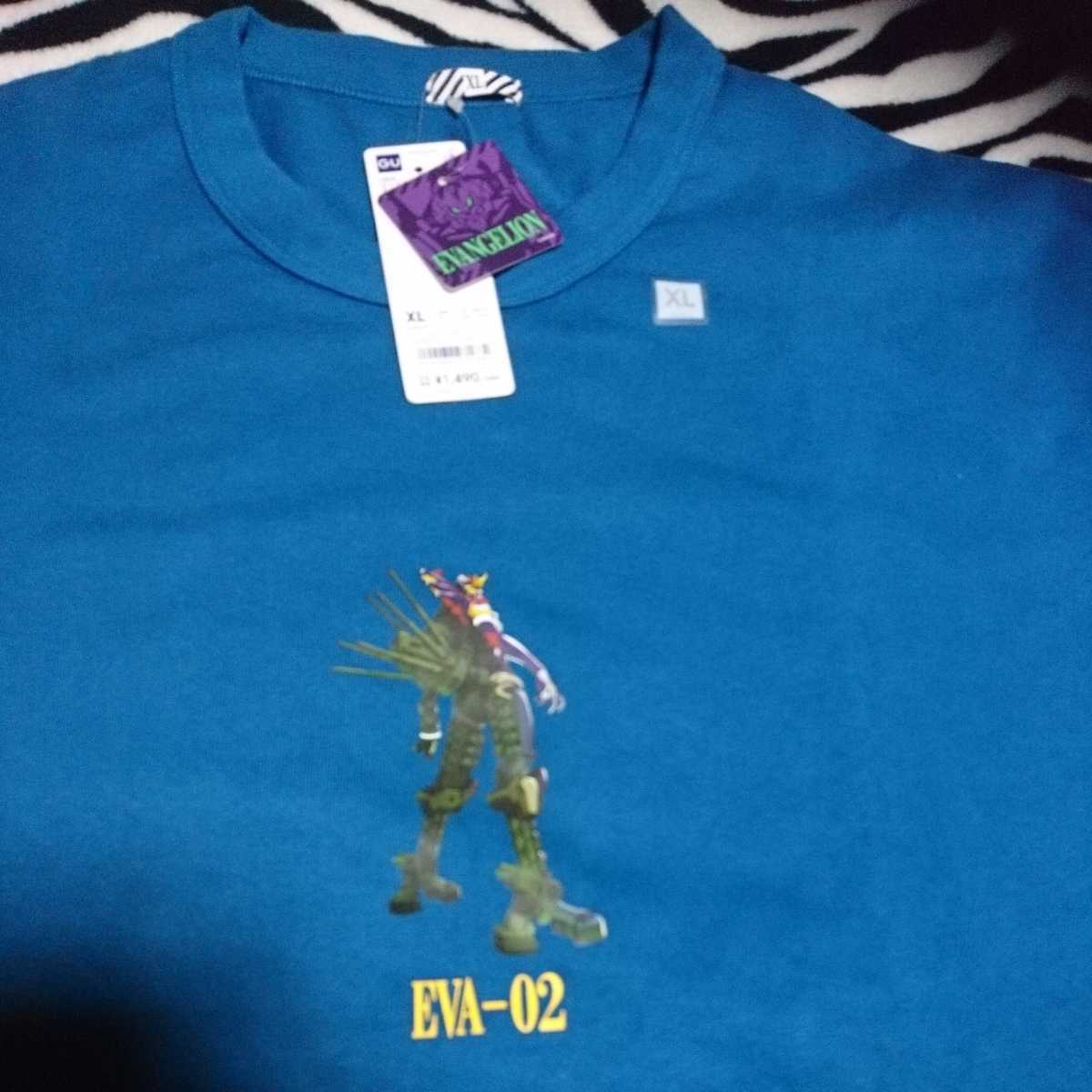 新品 Xl Tシャツ ヱヴァンゲリヲン Gu ジーユー エヴァンゲリオン ２号機 Tシャツ ビッグシャツ ジーユー Gu の落札情報詳細 ヤフオク落札価格情報 オークフリー スマートフォン版
