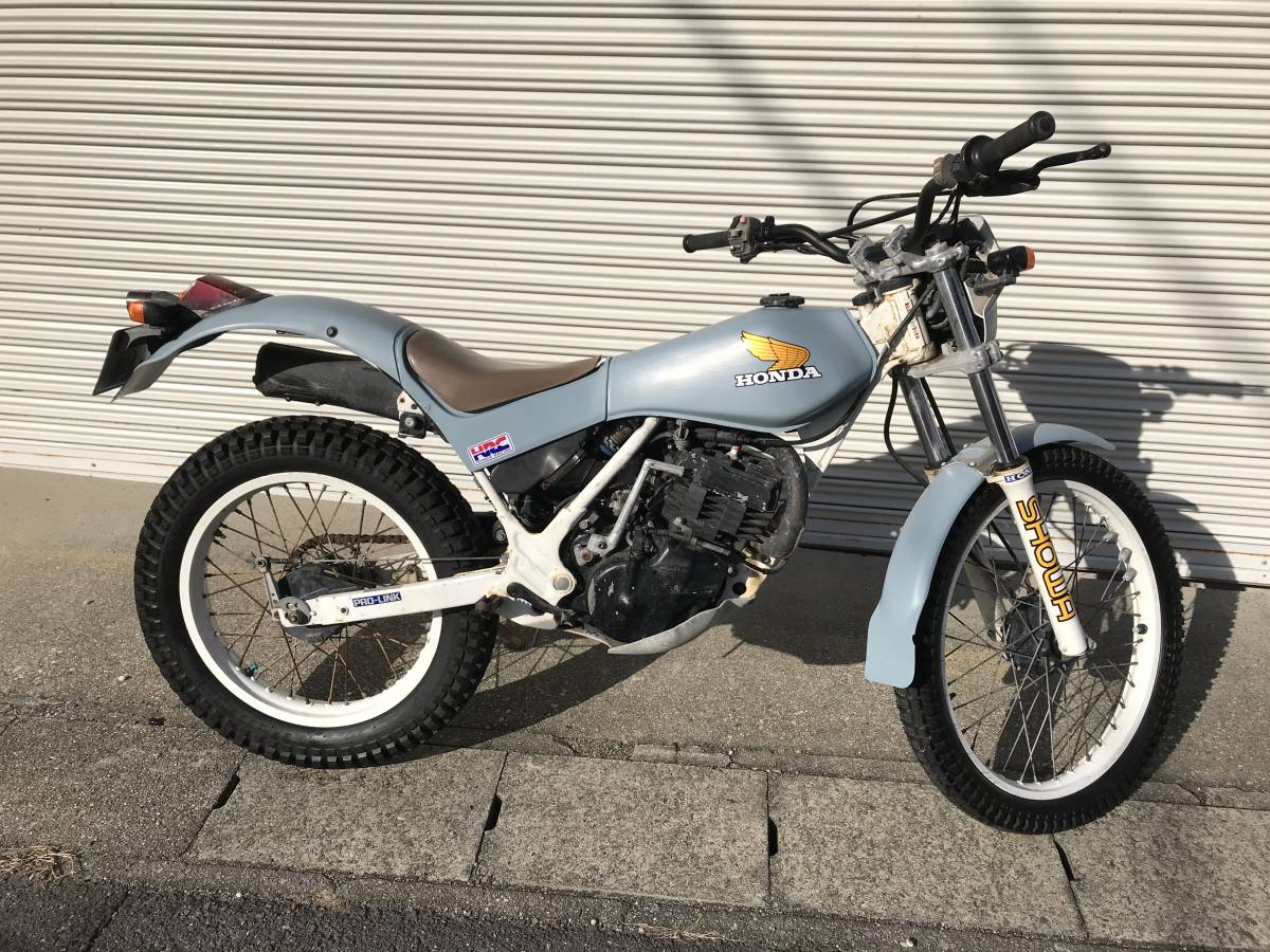 ☆No.35☆ ホンダ 書付き TLM200R MD15 レストアベース 部品取り