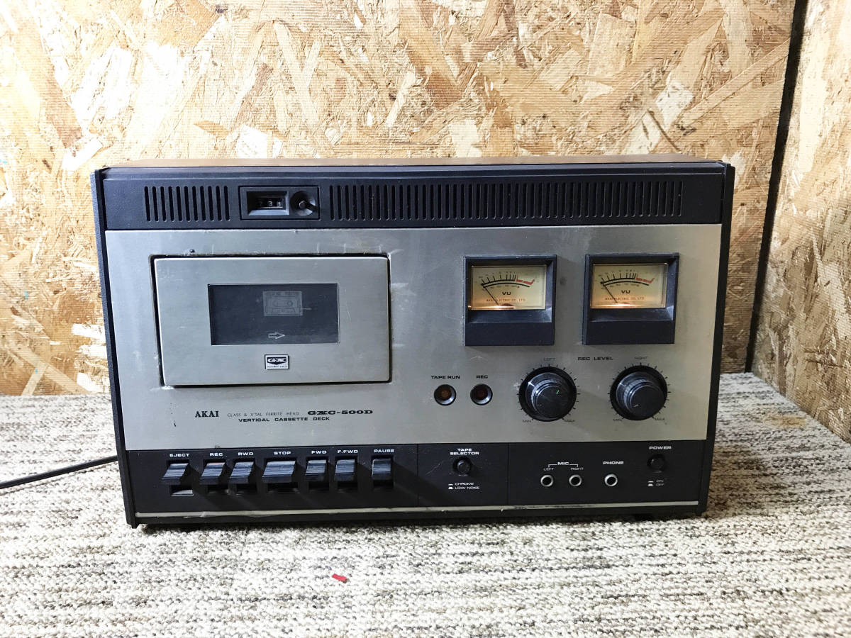AKAI GXC-570D 　※ジャンク品　 ※通電確認済み AKAI GXC-570D ※ジャンク品 ※通電確認済み - メルカリ