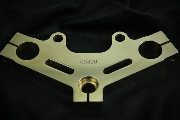 ☆長期保管品 GS400 真鍮削り出し 当時物 トップブリッジ SUZUKI 