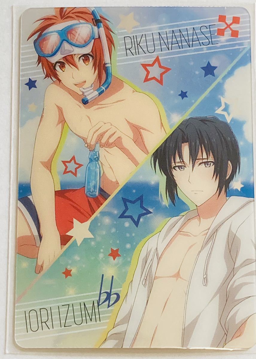 アイドリッシュセブン アイナナ Idolish7 メタルカード コレクション メタカ 和泉 一織 七瀬 陸 夏の思い出 フラウェ の落札情報詳細 ヤフオク落札価格情報 オークフリー スマートフォン版