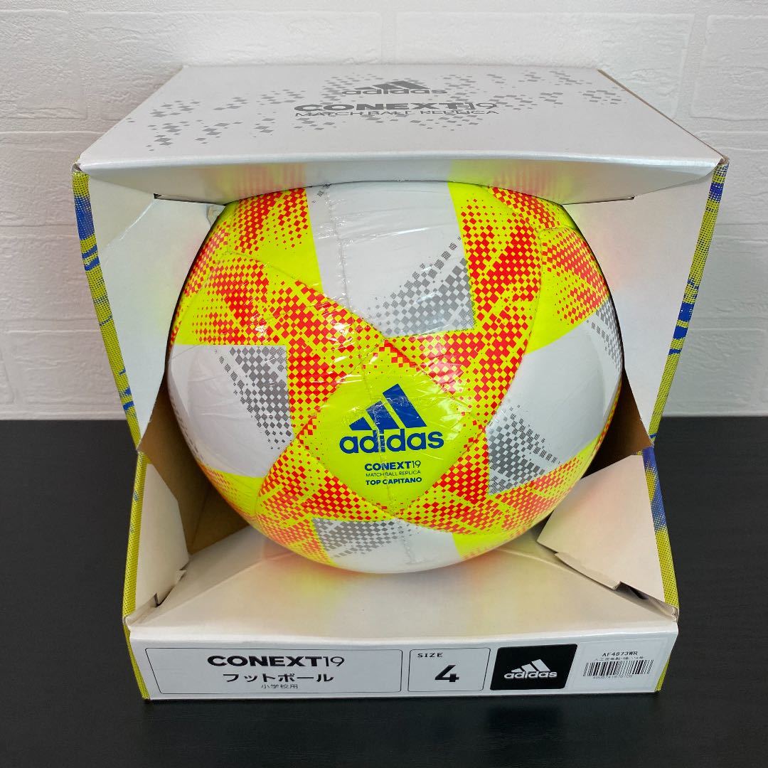 新品 新品 アディダス Conext19 サッカーボール 4号 小学校用 Adidas Conext 19 Top Capitano コネクト19 トップキャピタノ フットボール の落札情報詳細 ヤフオク落札価格情報 オークフリー スマートフォン版