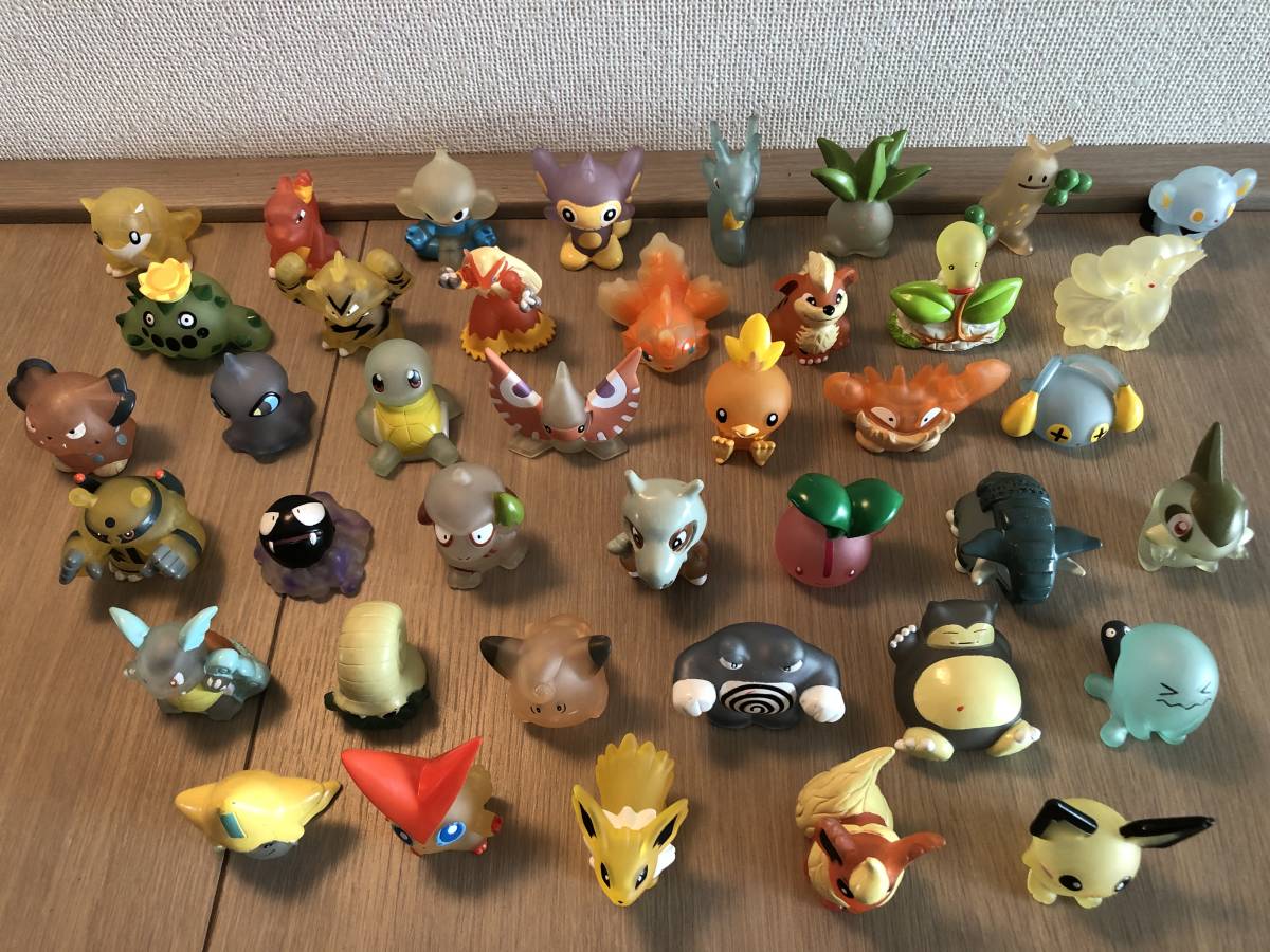 送料無料 ポケモンミニフィギュア まとめ大量 クリアポケモンキッズ 指人形４０個セット の落札情報詳細 ヤフオク落札価格情報 オークフリー スマートフォン版