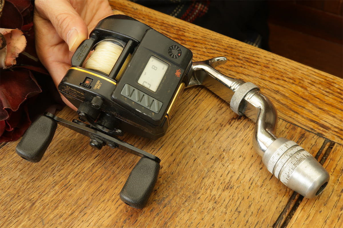 未使用！　ビンテージ　ダイワ　プロキャスター　PT-10E マイコン内蔵リール DAIWA PROCASTER PT10E マイコン 電子頭脳内蔵 ビンテージ オールド
