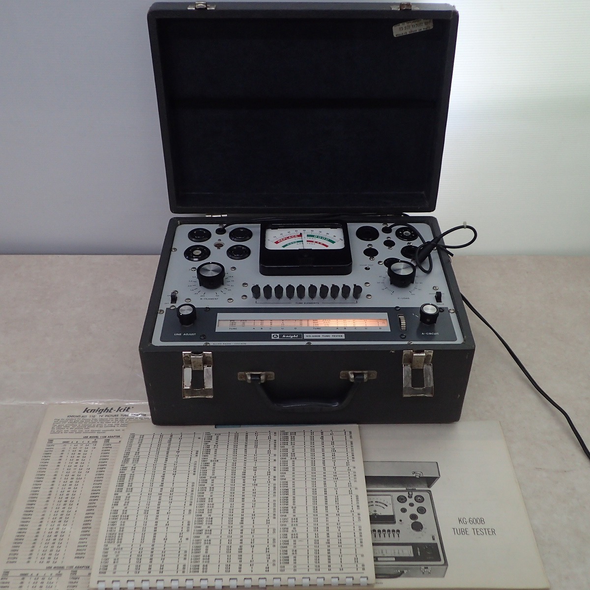 真空管テスター Knight KG-600B