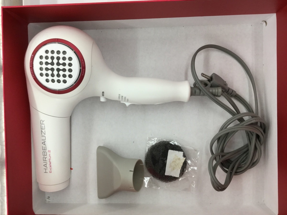 O 中古 ジャンク品 Lumielinaリュミエリーナ ヘアビューザー エクセレミアム2 Excellemium2 Hbe2 G ヘアドライヤー の落札情報詳細 ヤフオク落札価格情報 オークフリー スマートフォン版