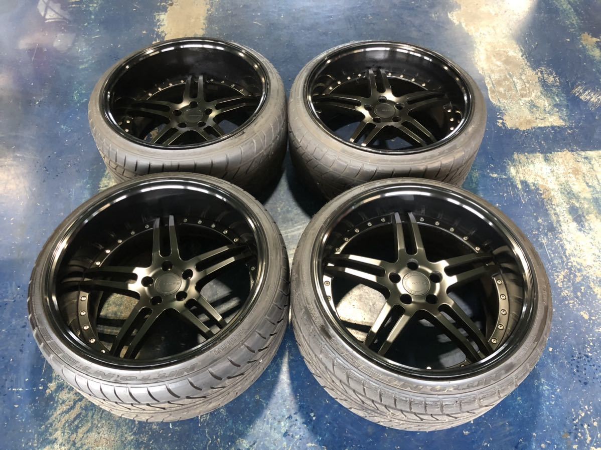 WORK グノーシス GS2 深リム NITTO 275/30R20 バリ山 20インチ 11J