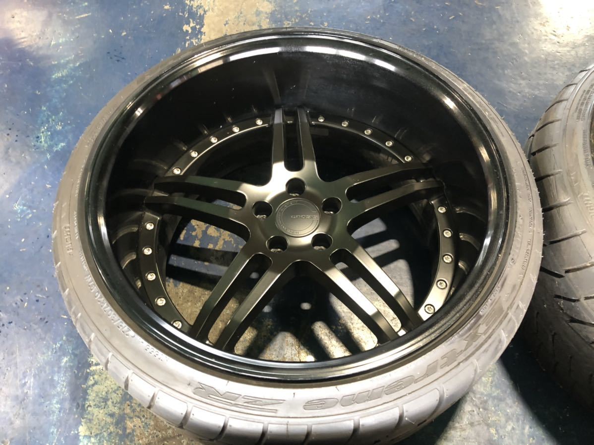 WORK グノーシス GS2 深リム NITTO 275/30R20 バリ山 20インチ 11J