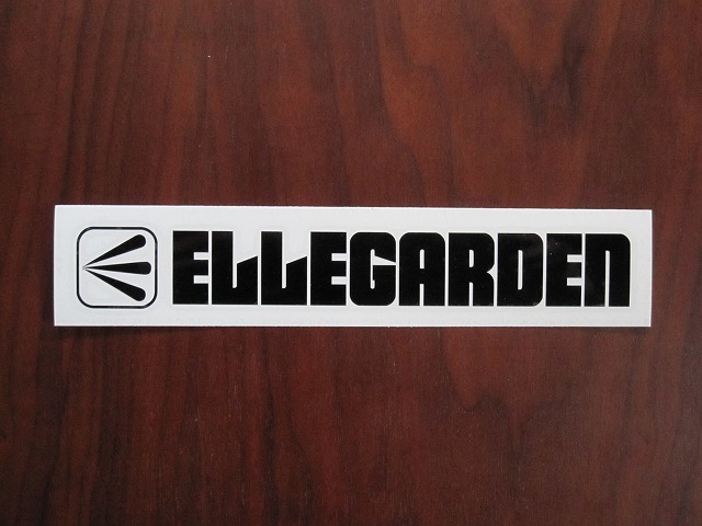 新品】ELLEGARDEN エルレガーデン カッティングステッカー Bの落札情報