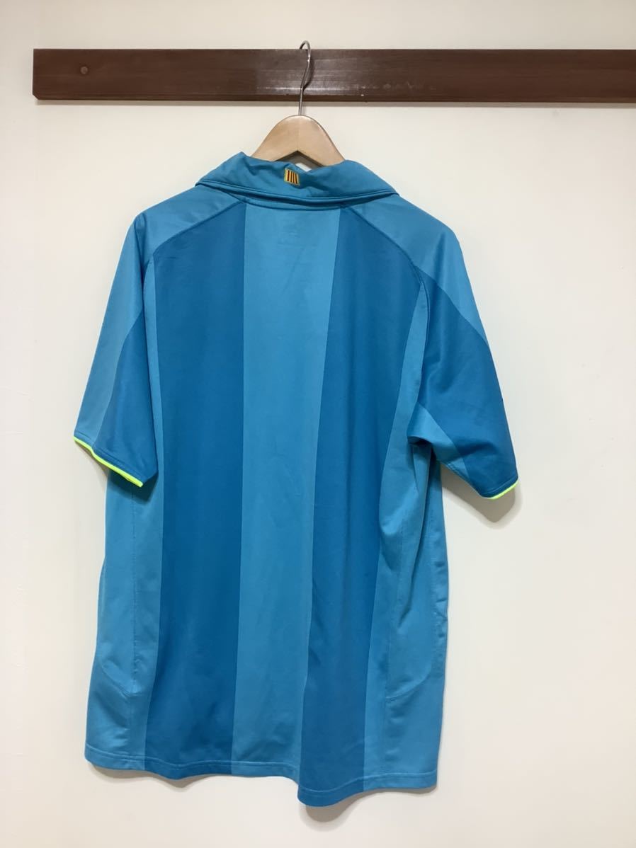 つ692 FCバルセロナ 07-08 NIKE ユニフォーム アウェイ L ライトブルー