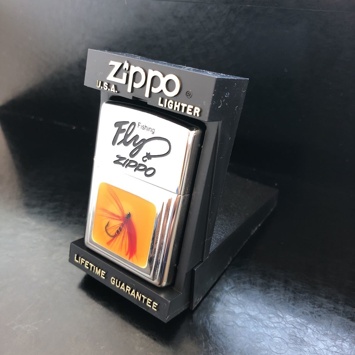 新品 非売品 USA製 90sヴィンテージ ZIPPO × フライフィッシング ZIPPO