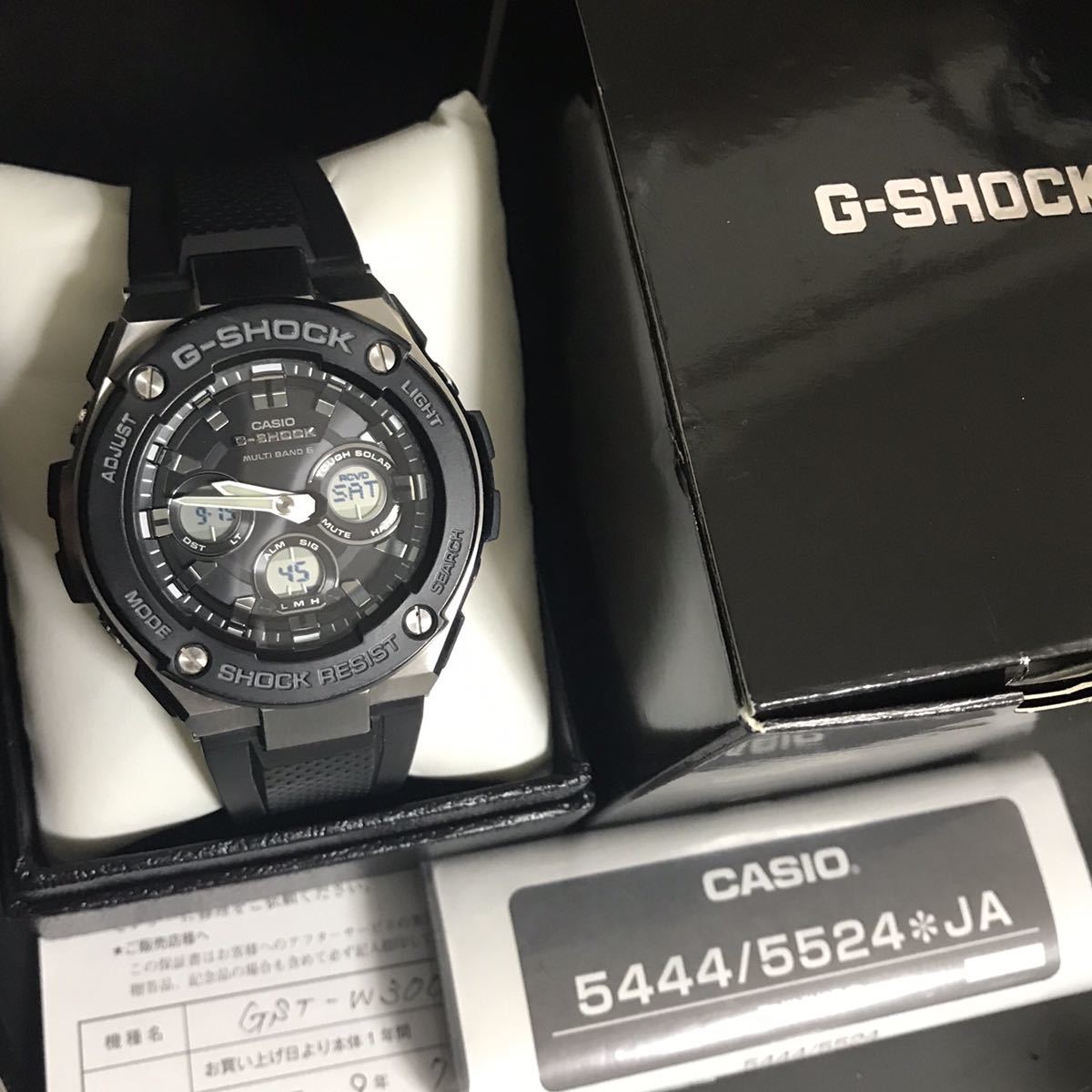 美品】CASIO G-SHOCK GST-S300（極美品 CASIO G-SHOCK GST-W300-1AJF G  