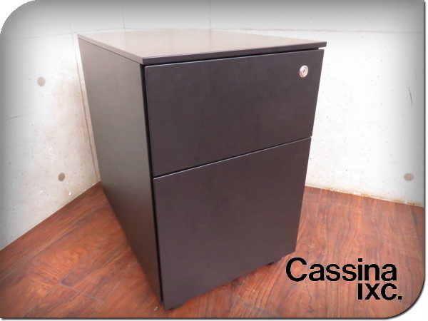 Cassina ixc カッシーナ エアフレーム ドロワー デスクワゴン鍵無し カッシーナ/Cassina エアフレーム デスクワゴン - メルカリ