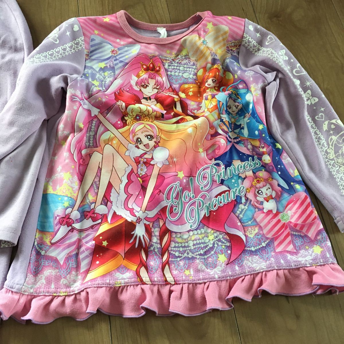 Go プリンセスプリキュア キッズ サイズ1 長袖 パジャマ セットアップ 光るパジャマ の落札情報詳細 ヤフオク落札価格情報 オークフリー スマートフォン版