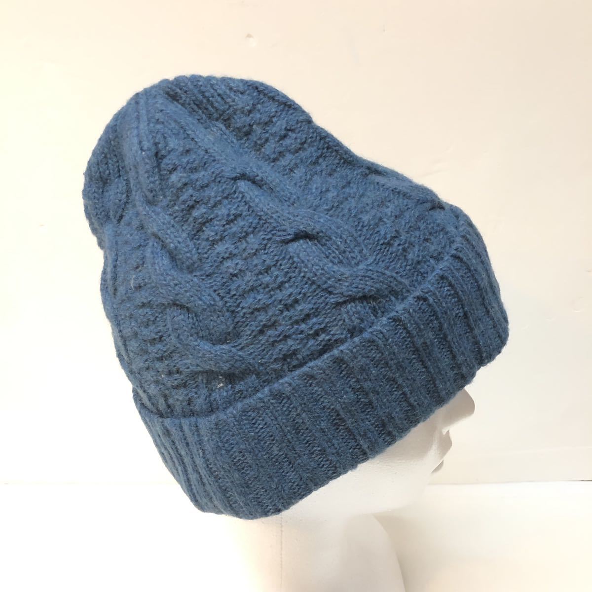 送料360円 Ca4la カシラ ブルー系 ニット帽 ニットキャップ メンズ ブルーグリーン 帽子 ウール系 R 1276 の落札情報詳細 ヤフオク落札価格情報 オークフリー スマートフォン版
