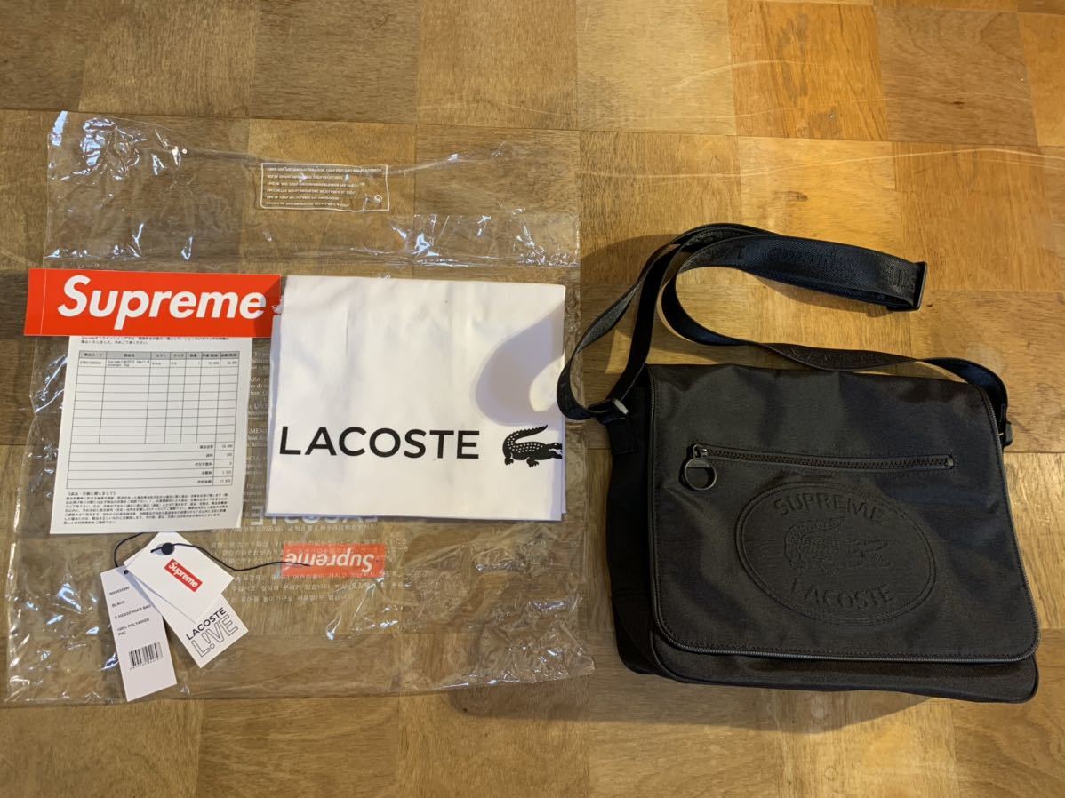 19aw Supreme LACOSTE Small Messenger Bag Supreme/LACOSTE Small