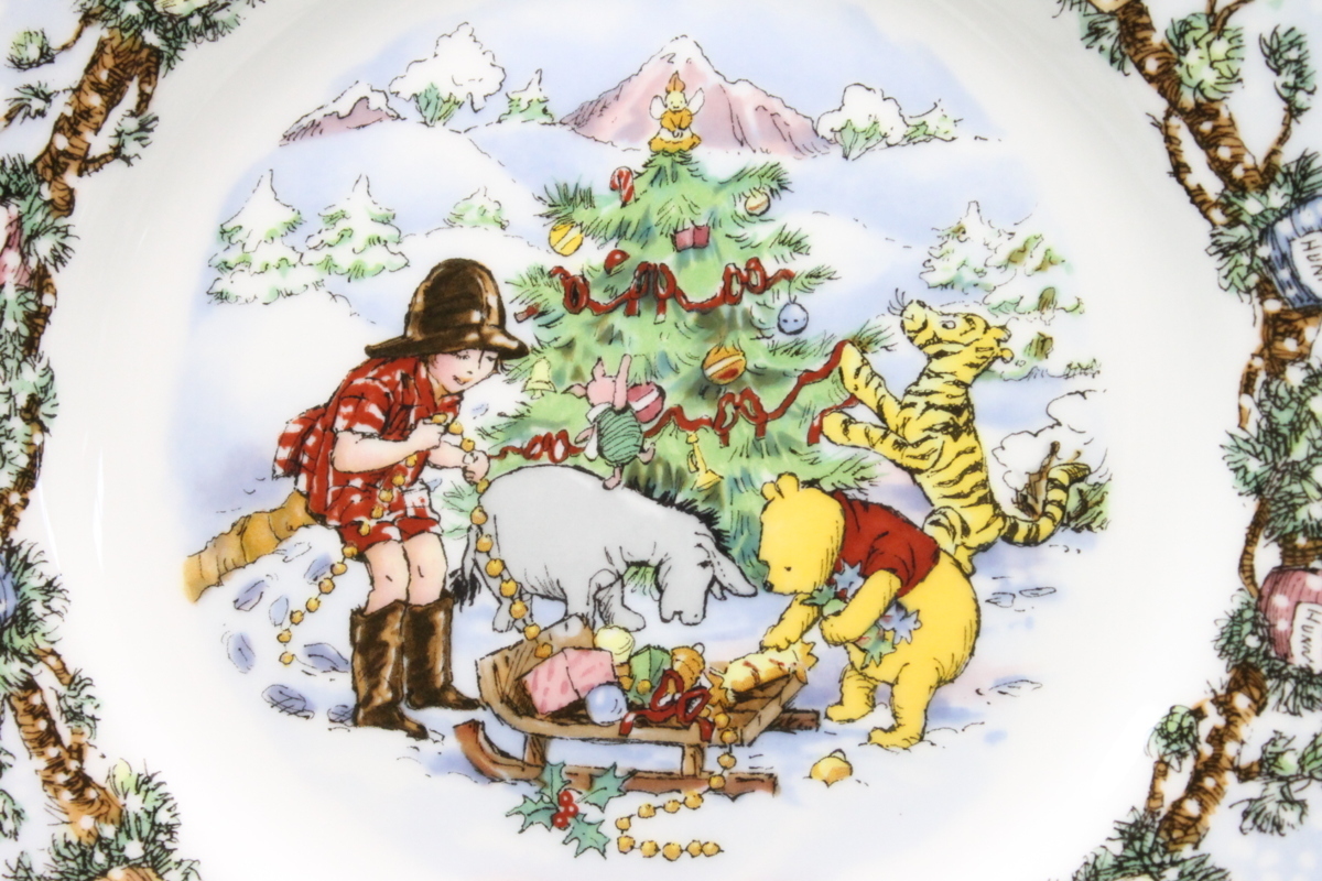 ロイヤルドルトン Merry Christmas メリークリスマス くまのプーさん プレート 絵皿 コレクション 食器 9 D042 1 060 の落札情報詳細 ヤフオク落札価格情報 オークフリー スマートフォン版