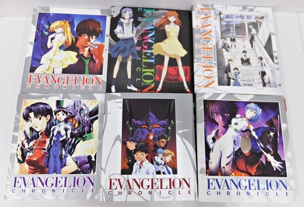 現状品】エヴァンゲリオン・クロニクル 00・01・02・CV・EX・ST