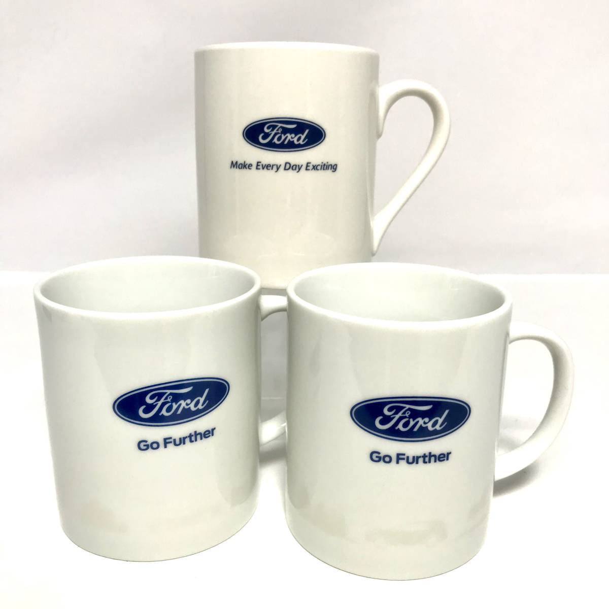 ☆即決！Ford フォード マグカップ 3個セット 非売品 アメ車 グッズ