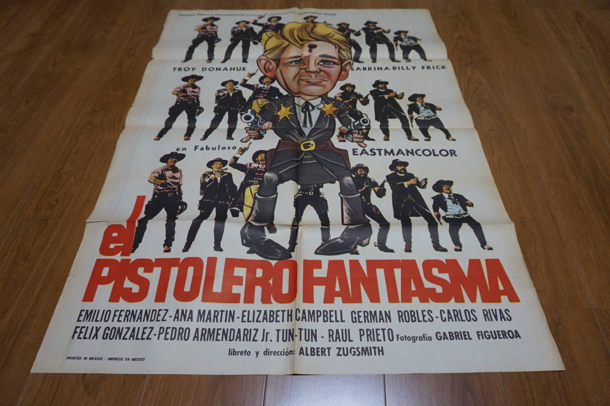 メキシコオリジナル劇場用1シート トロイ ドナヒュー 未公開ウエスタン1970 独特なデザイン ファントム ガンスリンガー の落札情報詳細 ヤフオク落札価格情報 オークフリー スマートフォン版