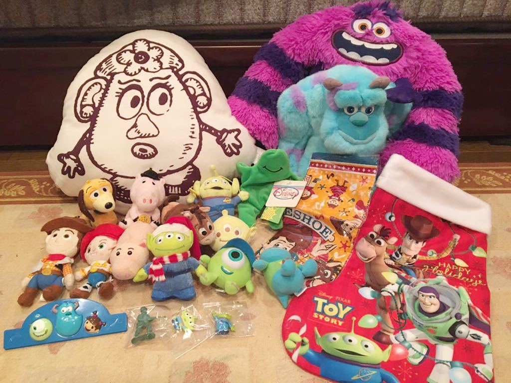 大量 ディズニー ピクサー トイストーリー モンスターズインク ぬいぐるみ マスコット クリスマス クリップ クッション ディズニーリゾート の落札情報詳細 ヤフオク落札価格情報 オークフリー スマートフォン版