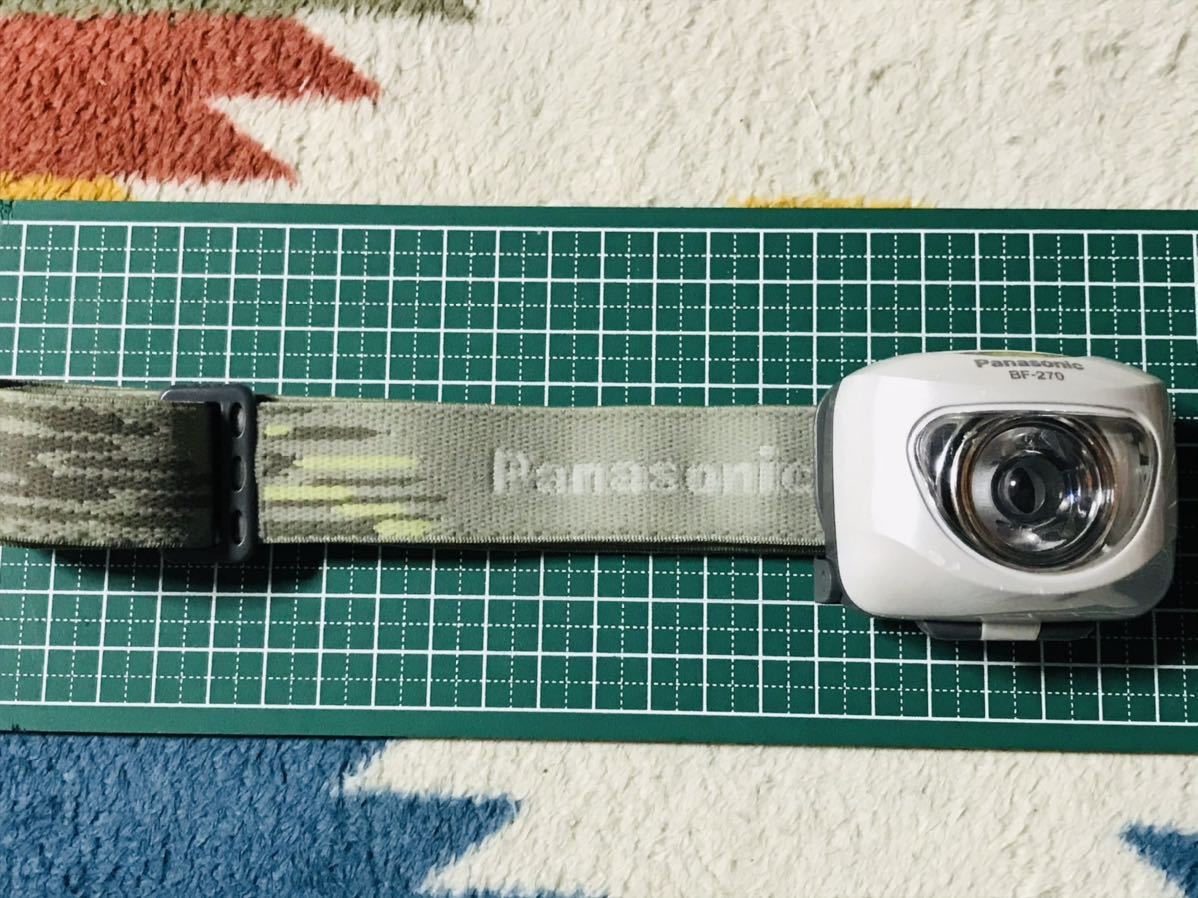 パナソニック Led ヘッドライト Bf 270 強中弱切替式 明るいキャップランプ 帽子 手元灯 単4電池 釣り フィッシング アウトドア 送料無料 の落札情報詳細 ヤフオク落札価格情報 オークフリー スマートフォン版